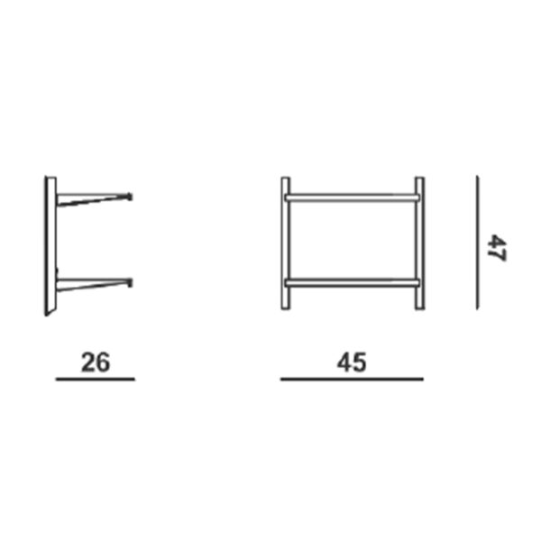 Continued wall-hung nightstand